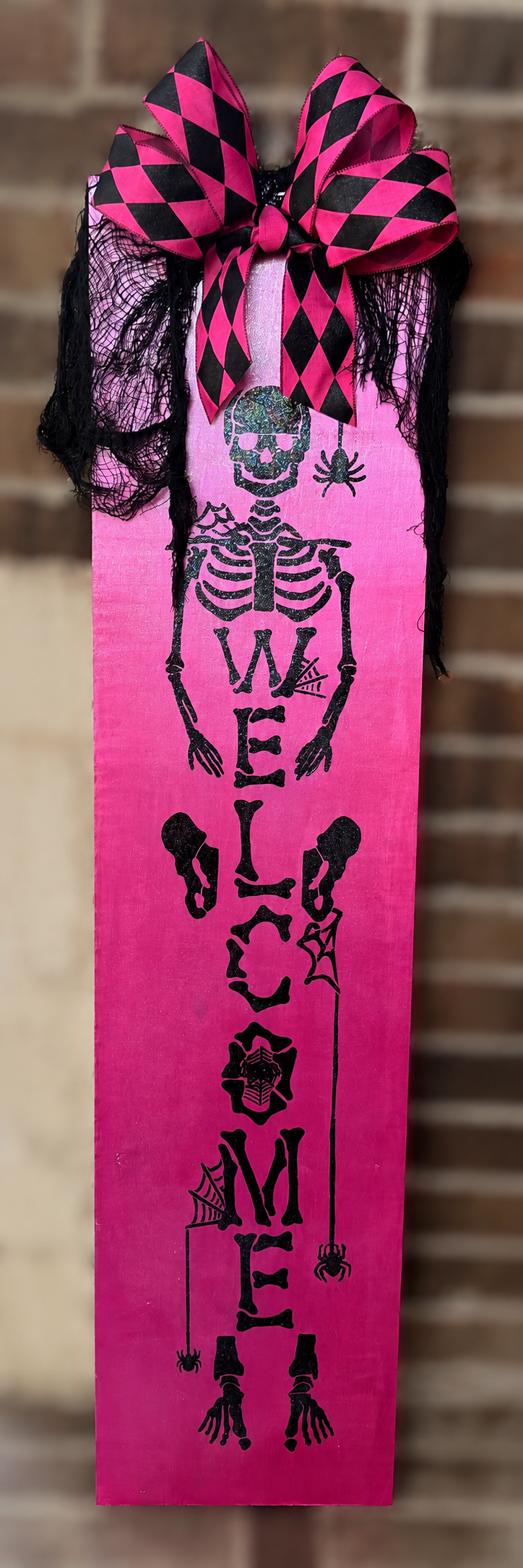 Skeleton Welcome Sign